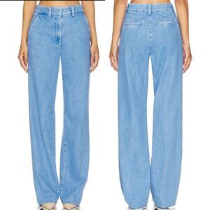 Favorite Daughter The Fiona Denim Trouser Jeans in Seaport